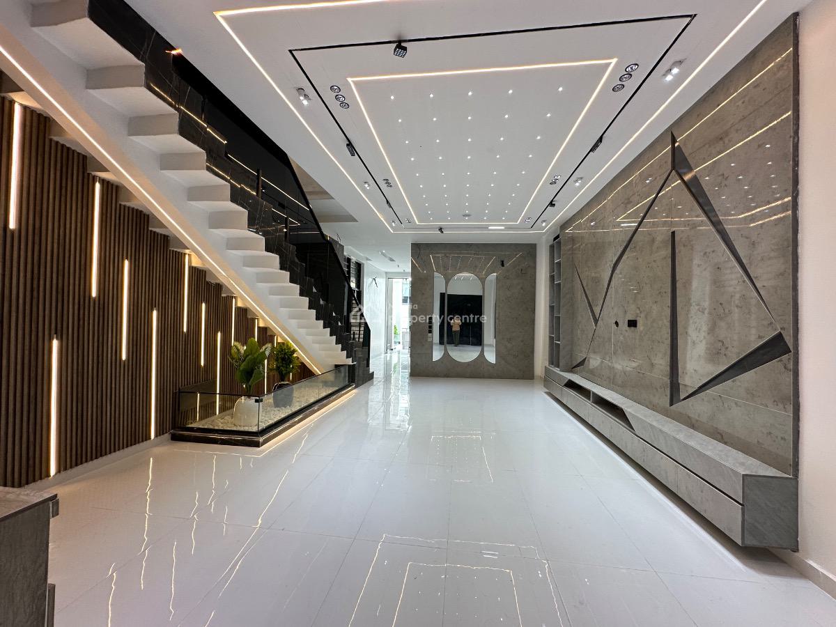 Elegant & Nicely Finished 5 Bedroom Detached Duplex with Pool & Bq, Chevron, Lekki, Lagos, Detached Duplex for Sale