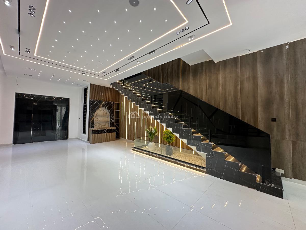 Elegant & Nicely Finished 5 Bedroom Detached Duplex with Pool & Bq, Chevron, Lekki, Lagos, Detached Duplex for Sale