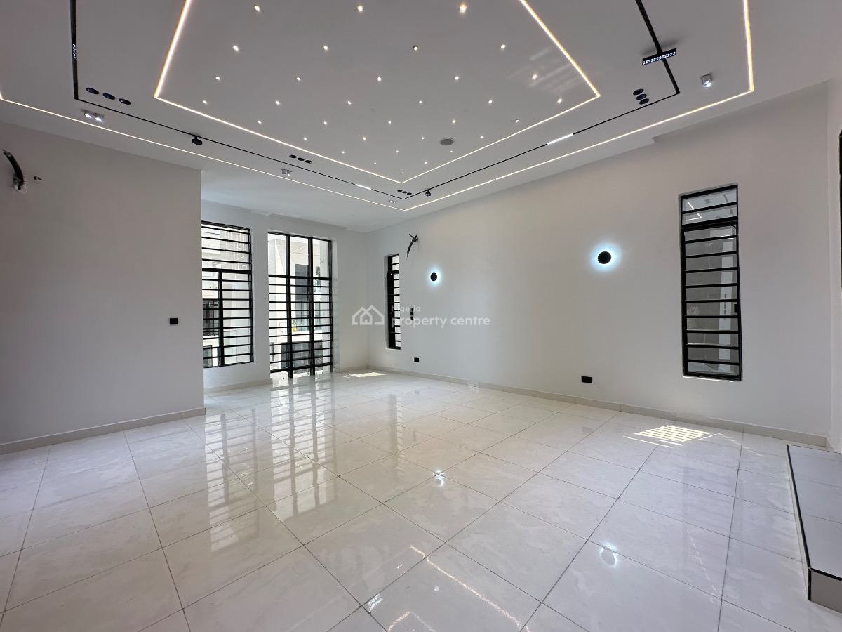 Elegant & Nicely Finished 5 Bedroom Detached Duplex with Pool & Bq, Chevron, Lekki, Lagos, Detached Duplex for Sale