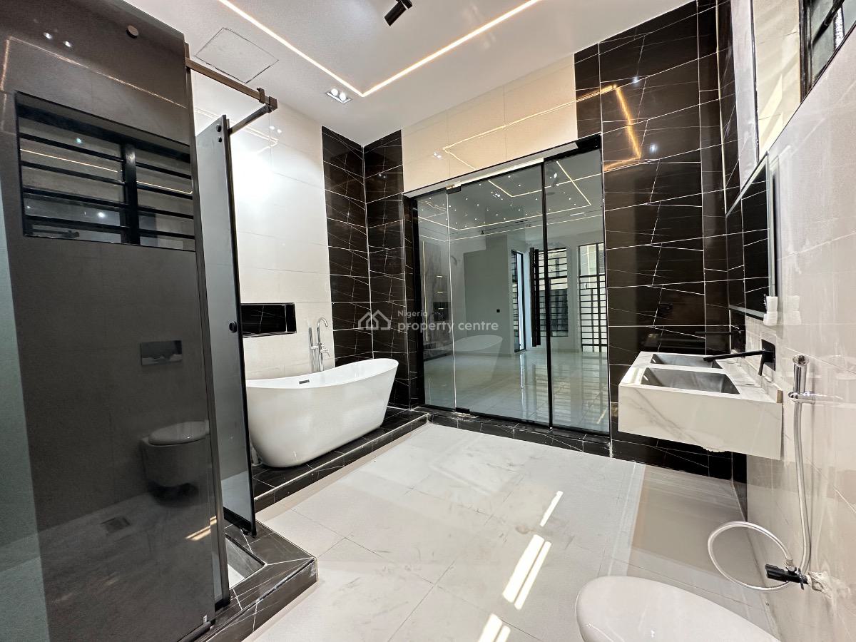 Elegant & Nicely Finished 5 Bedroom Detached Duplex with Pool & Bq, Chevron, Lekki, Lagos, Detached Duplex for Sale