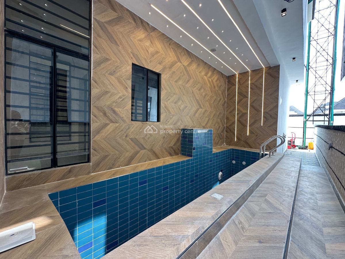 Elegant & Nicely Finished 5 Bedroom Detached Duplex with Pool & Bq, Chevron, Lekki, Lagos, Detached Duplex for Sale