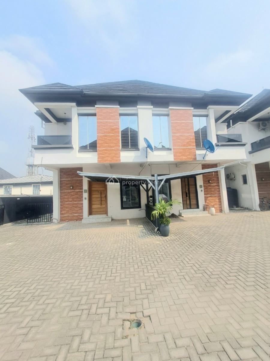 Well Built 4 Bedrooms Semi-detached Duplex with Bq in a Gated Estate, Orchid, Before Roundabout, Lekki, Lagos, Semi-detached Duplex for Rent