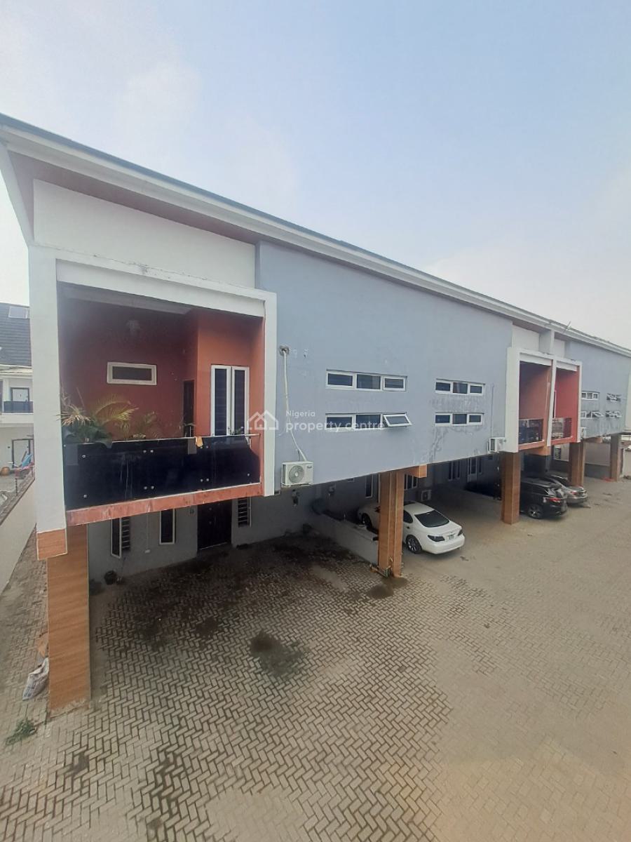 Well Built 4 Bedrooms Terrace with Bq in a Gated Estate, Orchid, Before Roundabout, Lekki, Lagos, Terraced Duplex for Rent