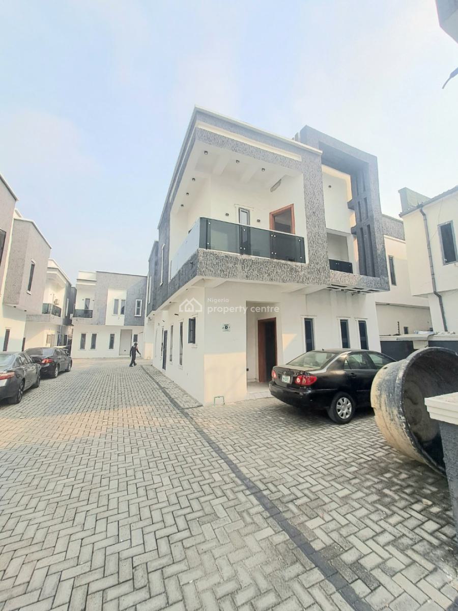 Newly Built 4 Bedrooms Terraced Duplex with Bq in a Gated Estate, Orchid, Before Roundabout, Lekki, Lagos, Detached Duplex for Rent
