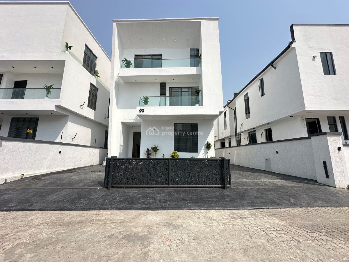 Luxuriously Built Five Bedroom Detached House with Cinema & Pool, Chevron, Lekki, Lagos, Detached Duplex for Sale