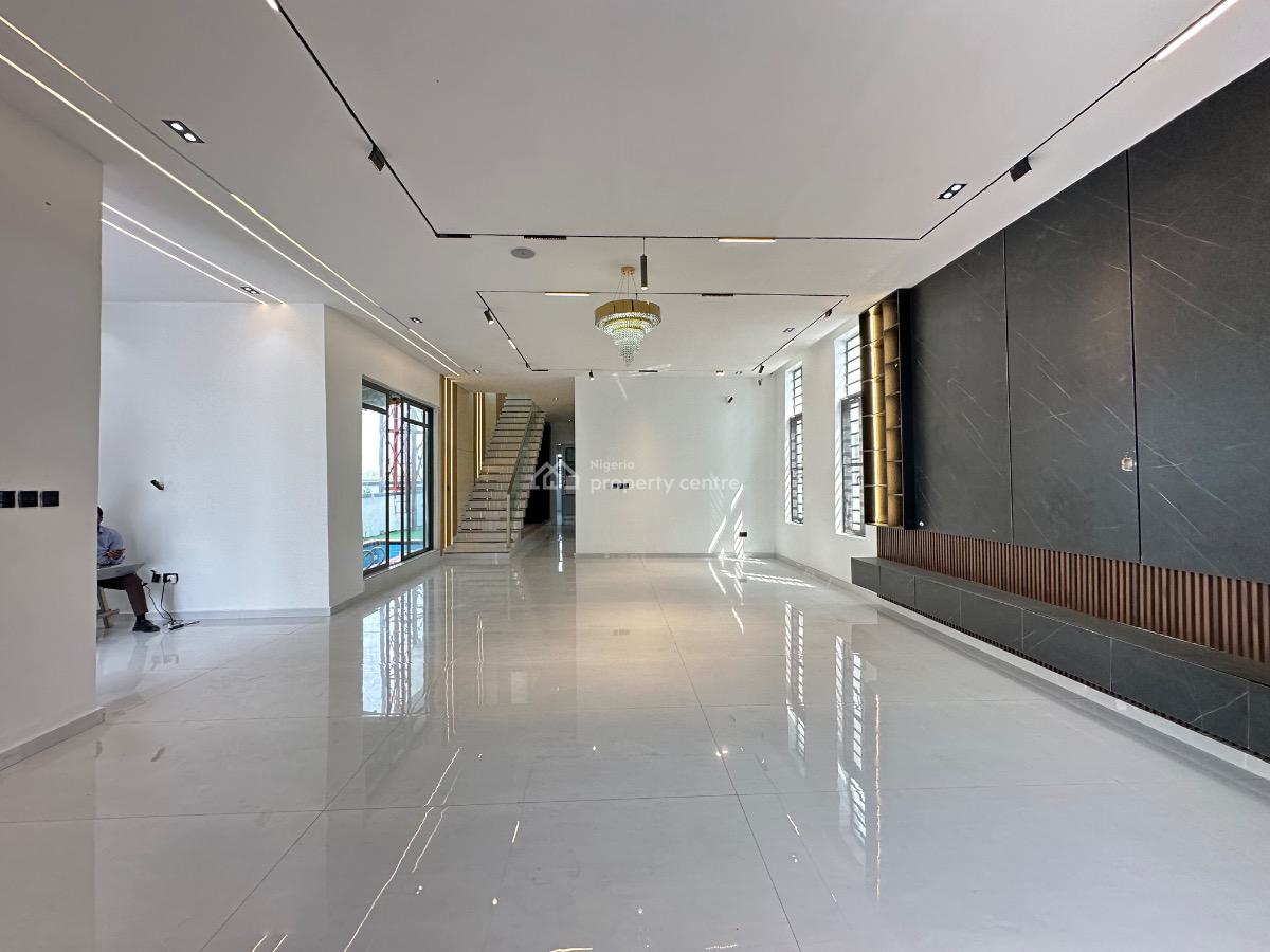 Luxuriously Built Five Bedroom Detached House with Cinema & Pool, Chevron, Lekki, Lagos, Detached Duplex for Sale