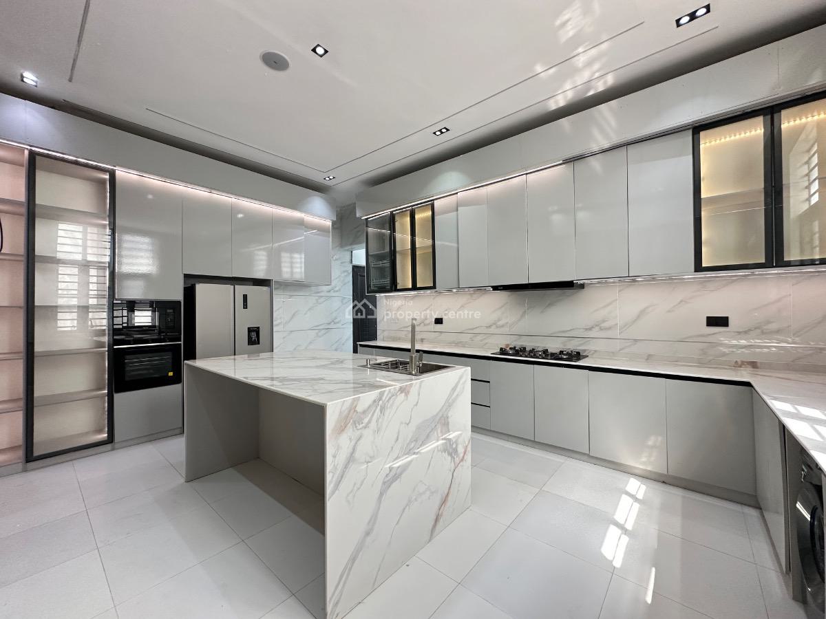 Luxuriously Built Five Bedroom Detached House with Cinema & Pool, Chevron, Lekki, Lagos, Detached Duplex for Sale