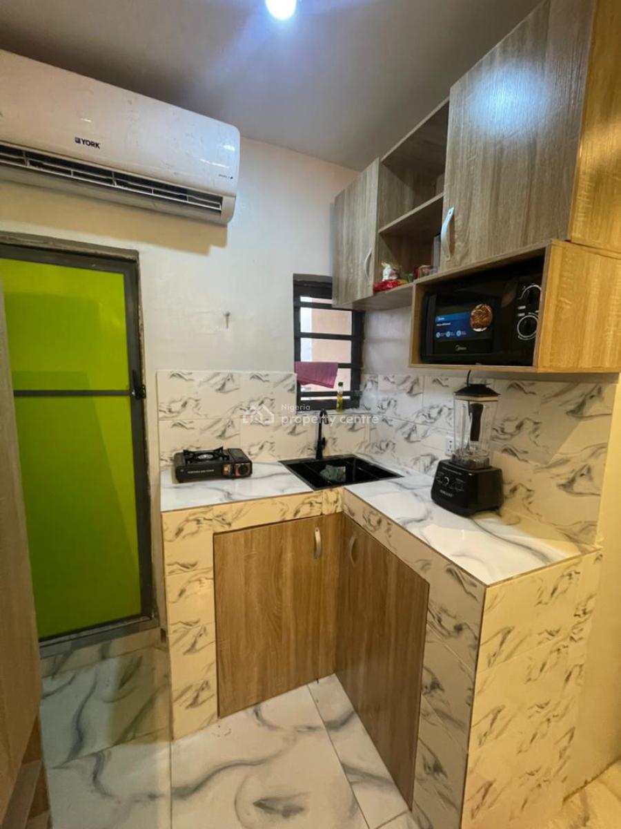 Furnished 1 Bedroom Shared Apartment 4 Man Room for Female Hostel, 35 Akinsoji Street, Fadeyi, Shomolu, Lagos, Mini Flat (room and Parlour) for Rent