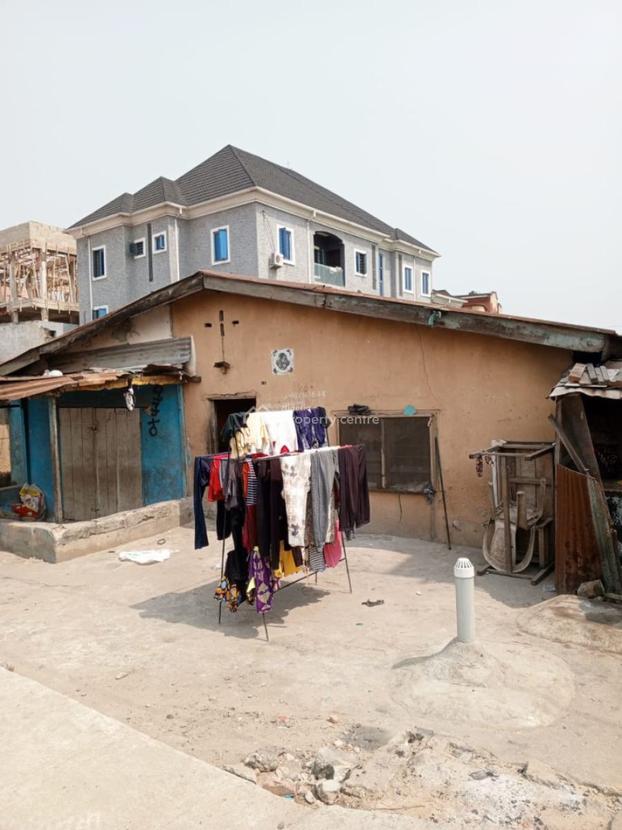 Demolishable Bungalow on More Than Half a Plot Dry Land, Kosofe, Lagos, Mixed-use Land for Sale