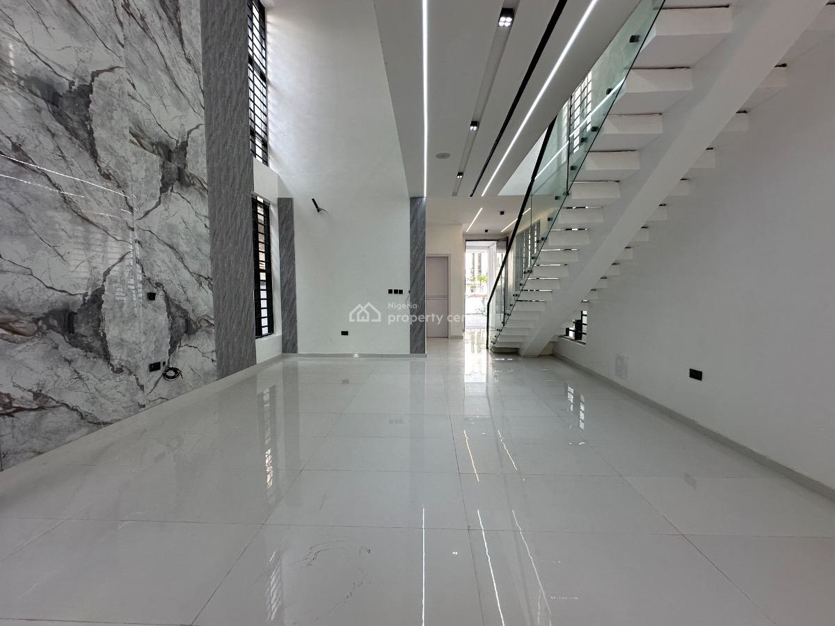 Exquisite Five (5) Bedrooms Detached Duplex with Swimming Pool & Bq, Chevron Tollgate, Lekki, Lagos, Detached Duplex for Sale