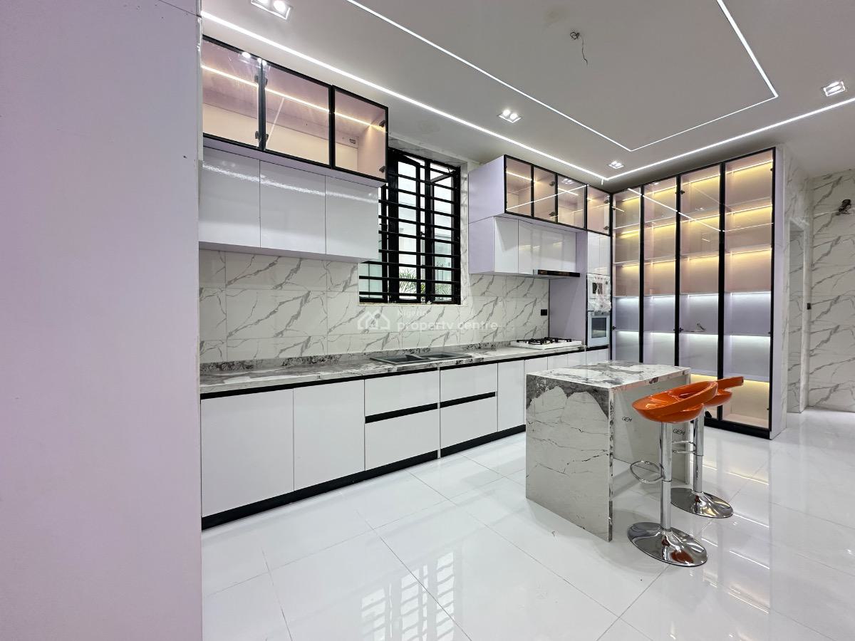 Exquisite Five (5) Bedrooms Detached Duplex with Swimming Pool & Bq, Chevron Tollgate, Lekki, Lagos, Detached Duplex for Sale