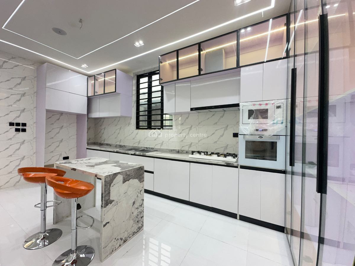 Exquisite Five (5) Bedrooms Detached Duplex with Swimming Pool & Bq, Chevron Tollgate, Lekki, Lagos, Detached Duplex for Sale