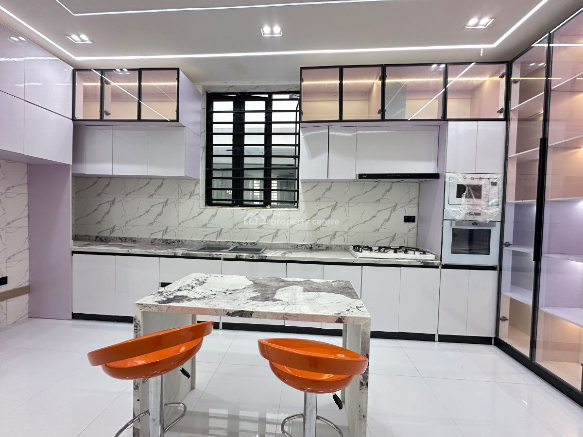 Exquisite Five (5) Bedrooms Detached Duplex with Swimming Pool & Bq, Chevron Tollgate, Lekki, Lagos, Detached Duplex for Sale