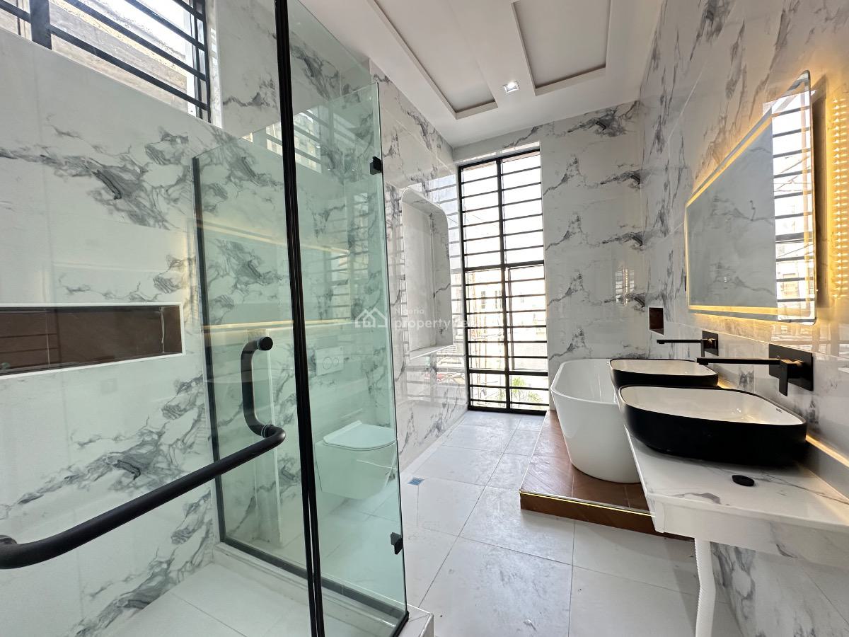 Exquisite Five (5) Bedrooms Detached Duplex with Swimming Pool & Bq, Chevron Tollgate, Lekki, Lagos, Detached Duplex for Sale