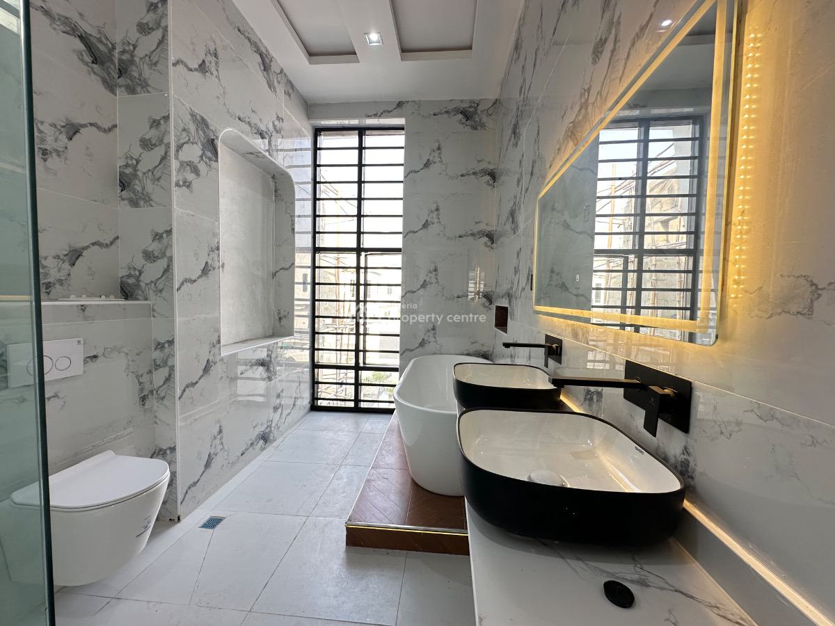 Exquisite Five (5) Bedrooms Detached Duplex with Swimming Pool & Bq, Chevron Tollgate, Lekki, Lagos, Detached Duplex for Sale