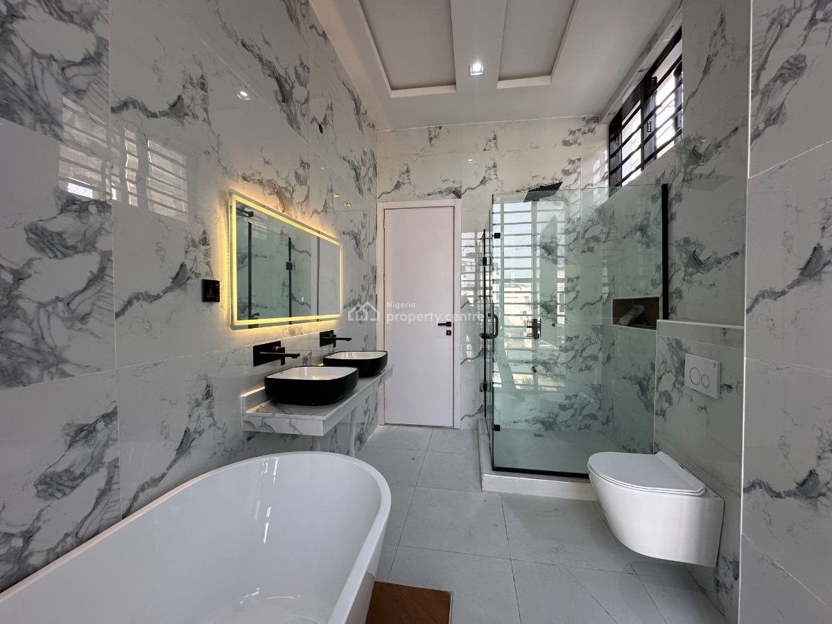 Exquisite Five (5) Bedrooms Detached Duplex with Swimming Pool & Bq, Chevron Tollgate, Lekki, Lagos, Detached Duplex for Sale