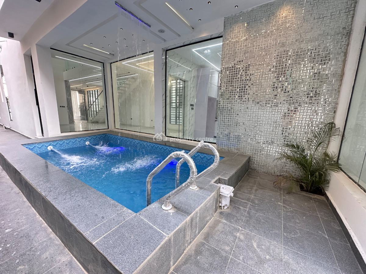 Exquisite Five (5) Bedrooms Detached Duplex with Swimming Pool & Bq, Chevron Tollgate, Lekki, Lagos, Detached Duplex for Sale