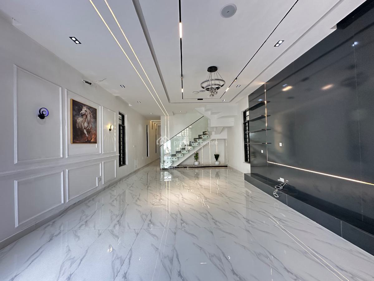 Charming Five (5) Bedroom Detached Duplex with Swimming Pool & Bq, Chevron, Lekki, Lagos, Detached Duplex for Sale