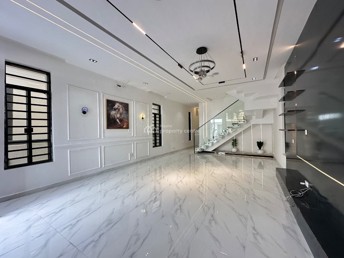 Charming Five (5) Bedroom Detached Duplex with Swimming Pool & Bq, Chevron, Lekki, Lagos, Detached Duplex for Sale