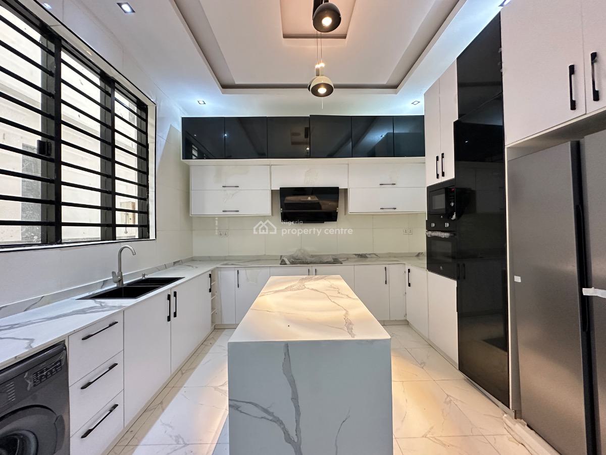 Charming Five (5) Bedroom Detached Duplex with Swimming Pool & Bq, Chevron, Lekki, Lagos, Detached Duplex for Sale