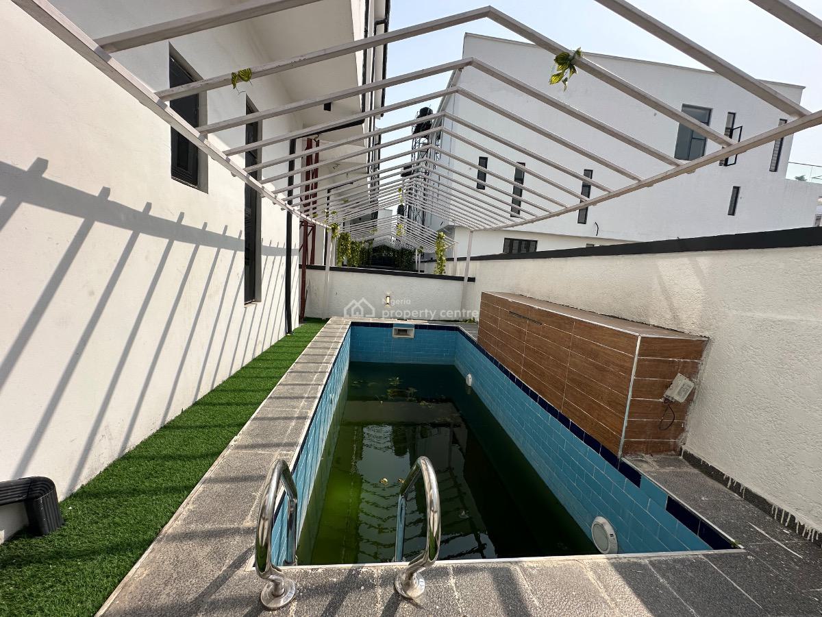 Charming Five (5) Bedroom Detached Duplex with Swimming Pool & Bq, Chevron, Lekki, Lagos, Detached Duplex for Sale