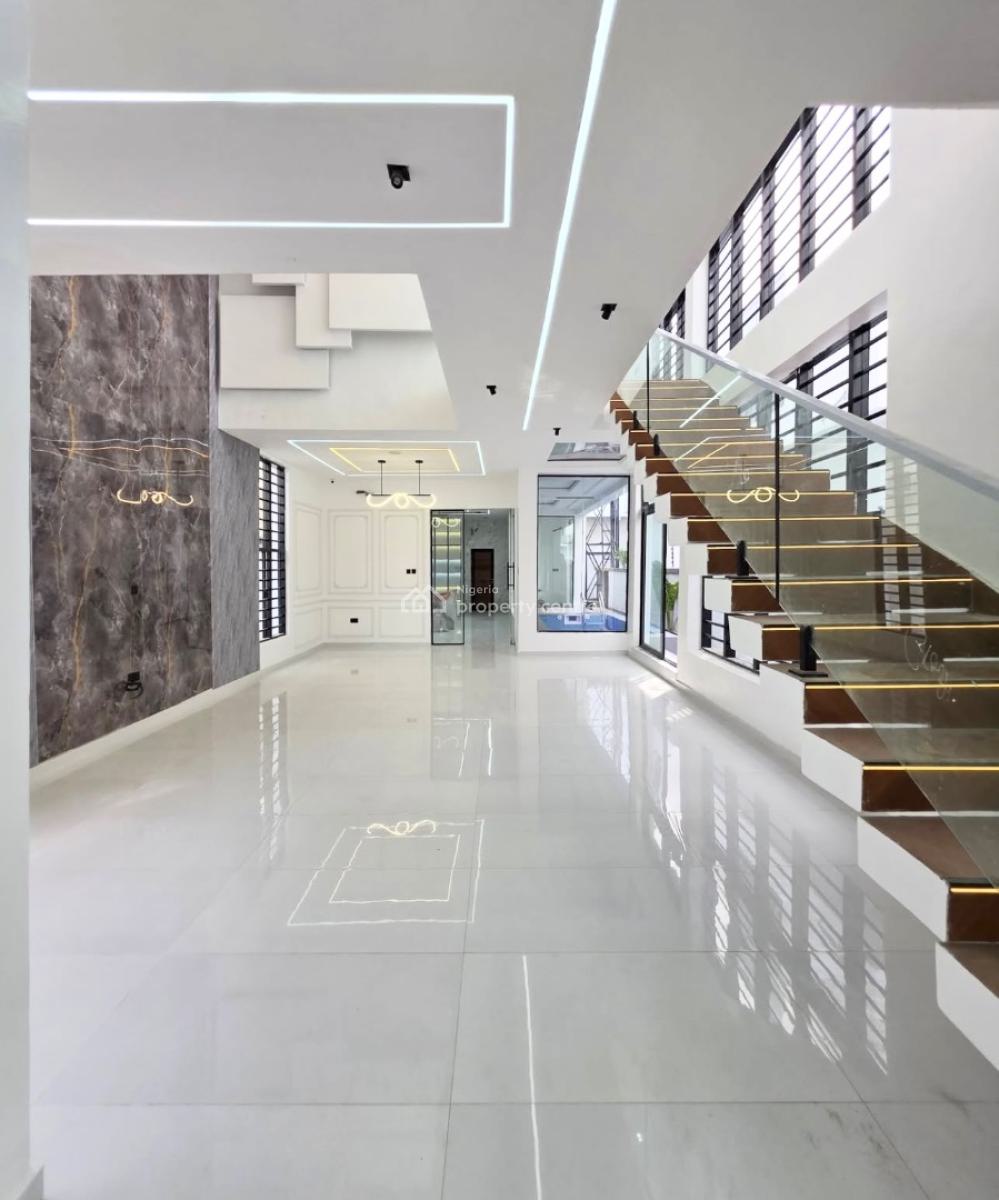 Luxury 5 Bedrooms Detached Duplex with Unique Features, 2nd Toll-gate, Lekki, Lagos, Detached Duplex for Sale
