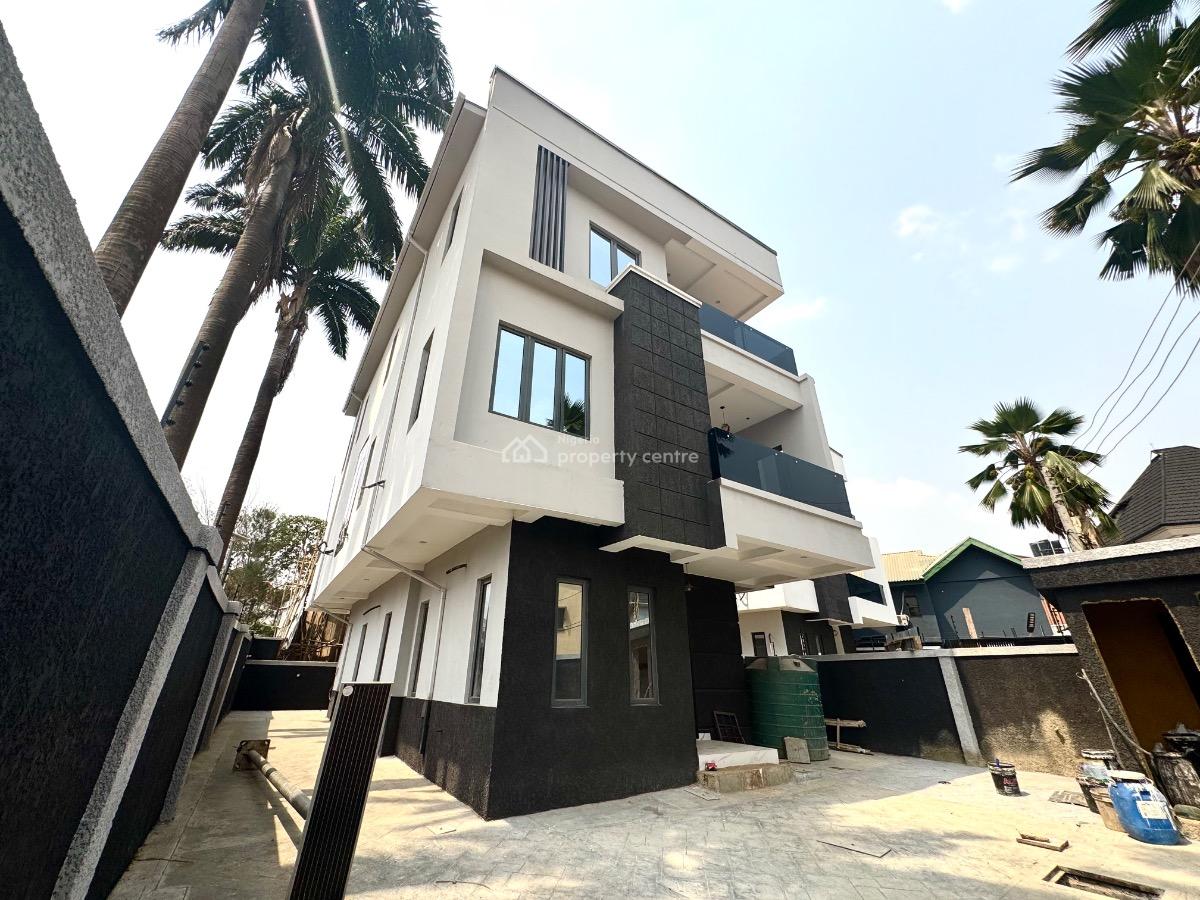 Brand New 4 Bedroom Fully Detached Duplex + Bq and Gatehouse and Cctv, Omole Phase 1, Ikeja, Lagos, Detached Duplex for Sale