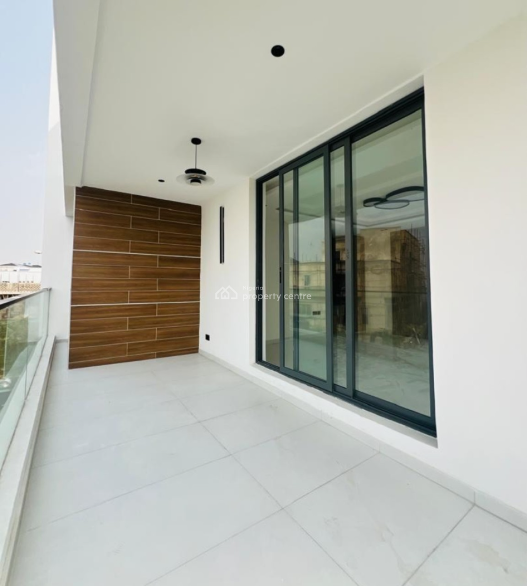 Newly Built Five Bedroom Semi Detached House with Bq, Cowrie Creek Estate, Ikate, Lekki, Lagos, House for Rent