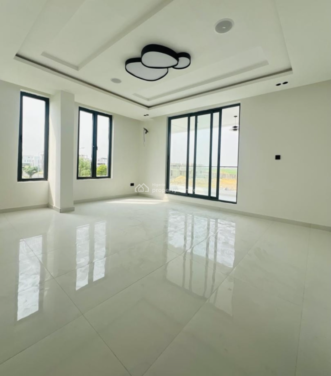 Newly Built Five Bedroom Semi Detached House with Bq, Cowrie Creek Estate, Ikate, Lekki, Lagos, House for Rent