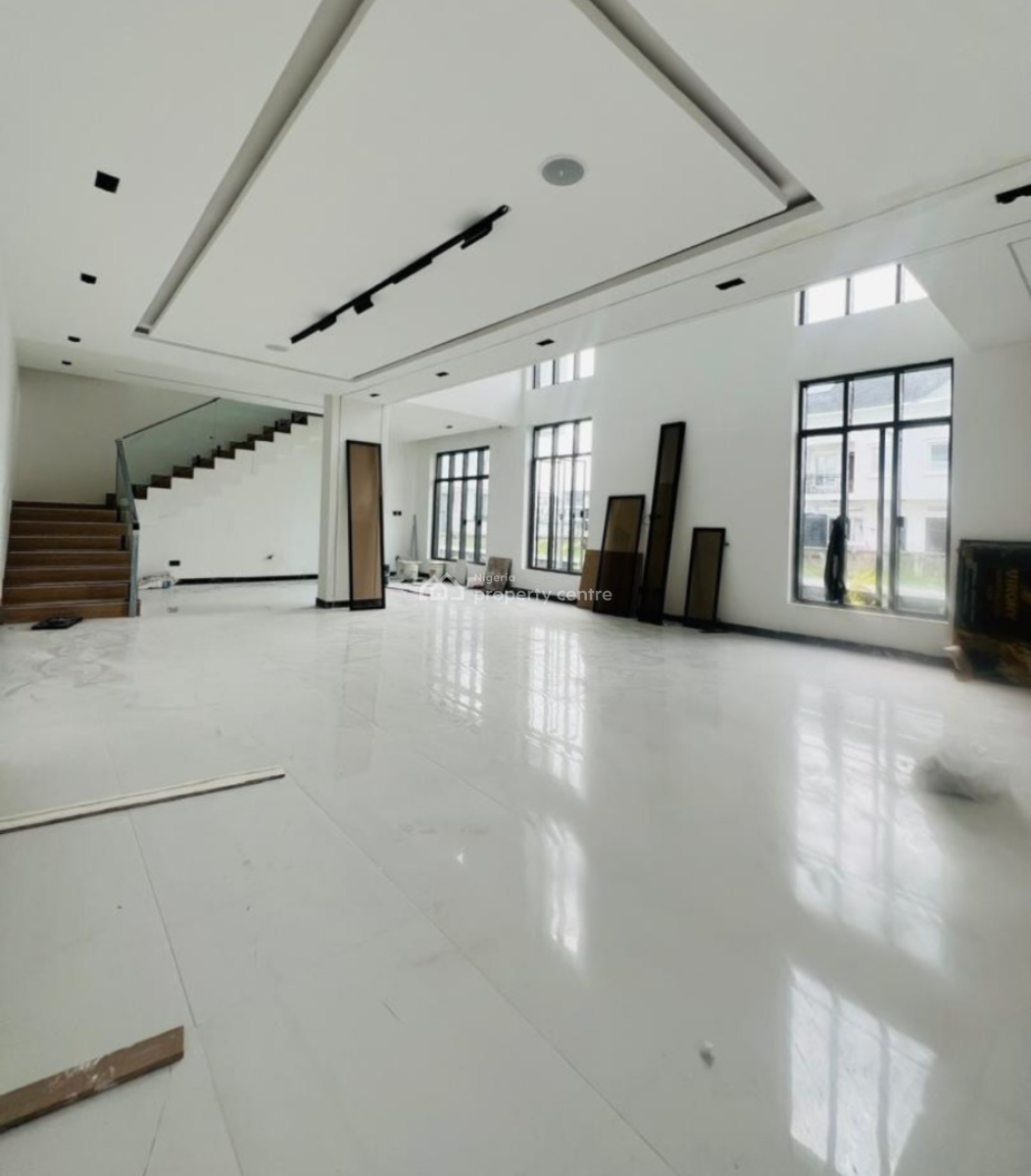 Newly Built Five Bedroom Semi Detached House with Bq, Cowrie Creek Estate, Ikate, Lekki, Lagos, House for Rent