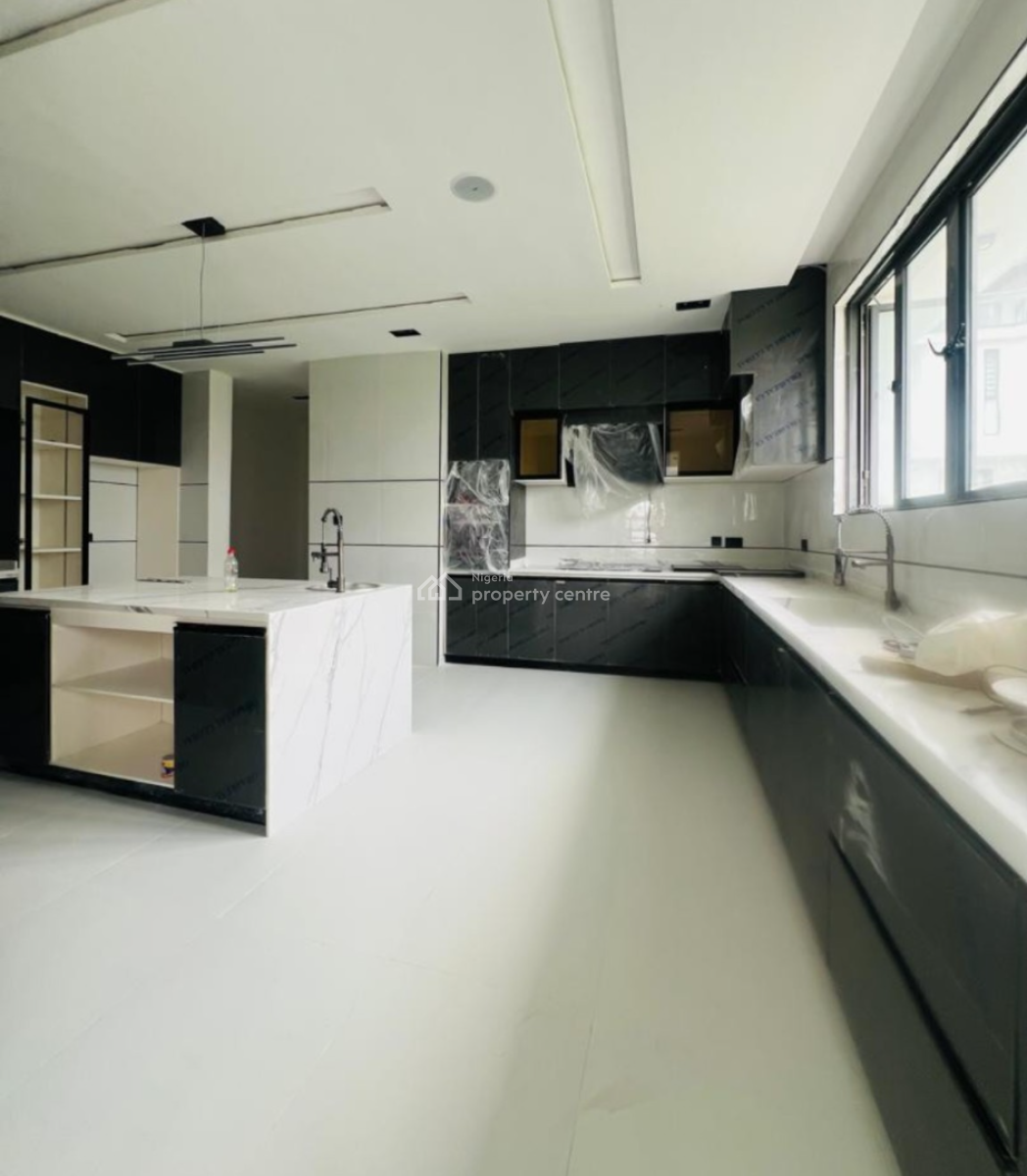 Newly Built Five Bedroom Semi Detached House with Bq, Cowrie Creek Estate, Ikate, Lekki, Lagos, House for Rent