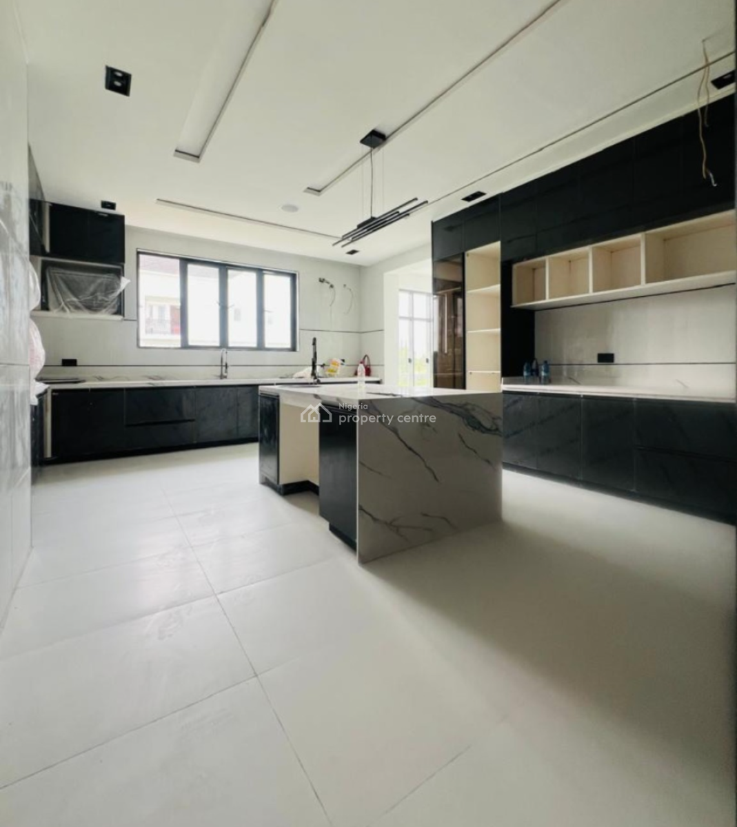 Newly Built Five Bedroom Semi Detached House with Bq, Cowrie Creek Estate, Ikate, Lekki, Lagos, House for Rent