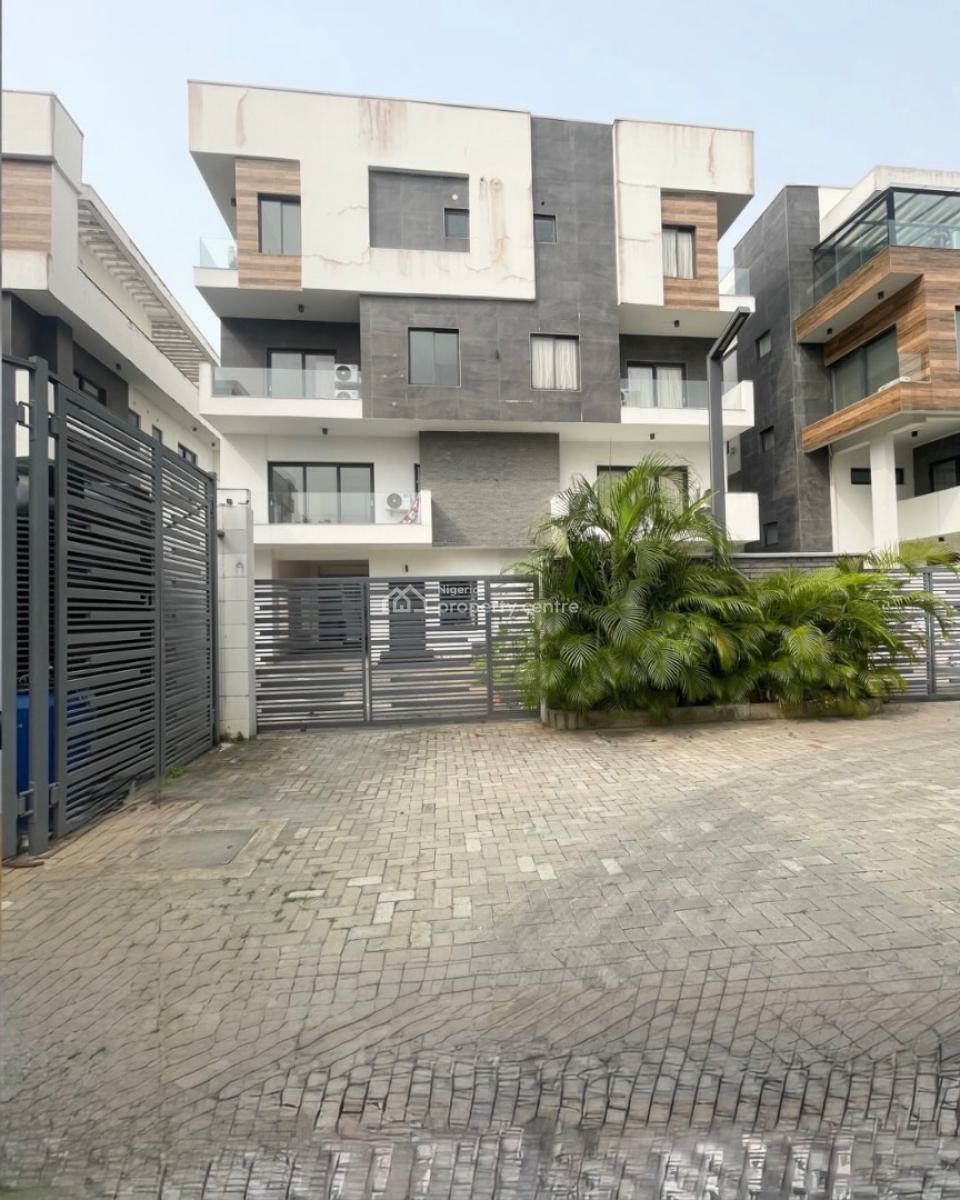 Massive 5 Bedroom Semi Detached Duplex on Two Floors, 5 Bedroom Duplex for Rent, Banana Island, Ikoyi, Lagos, Semi-detached Duplex for Rent
