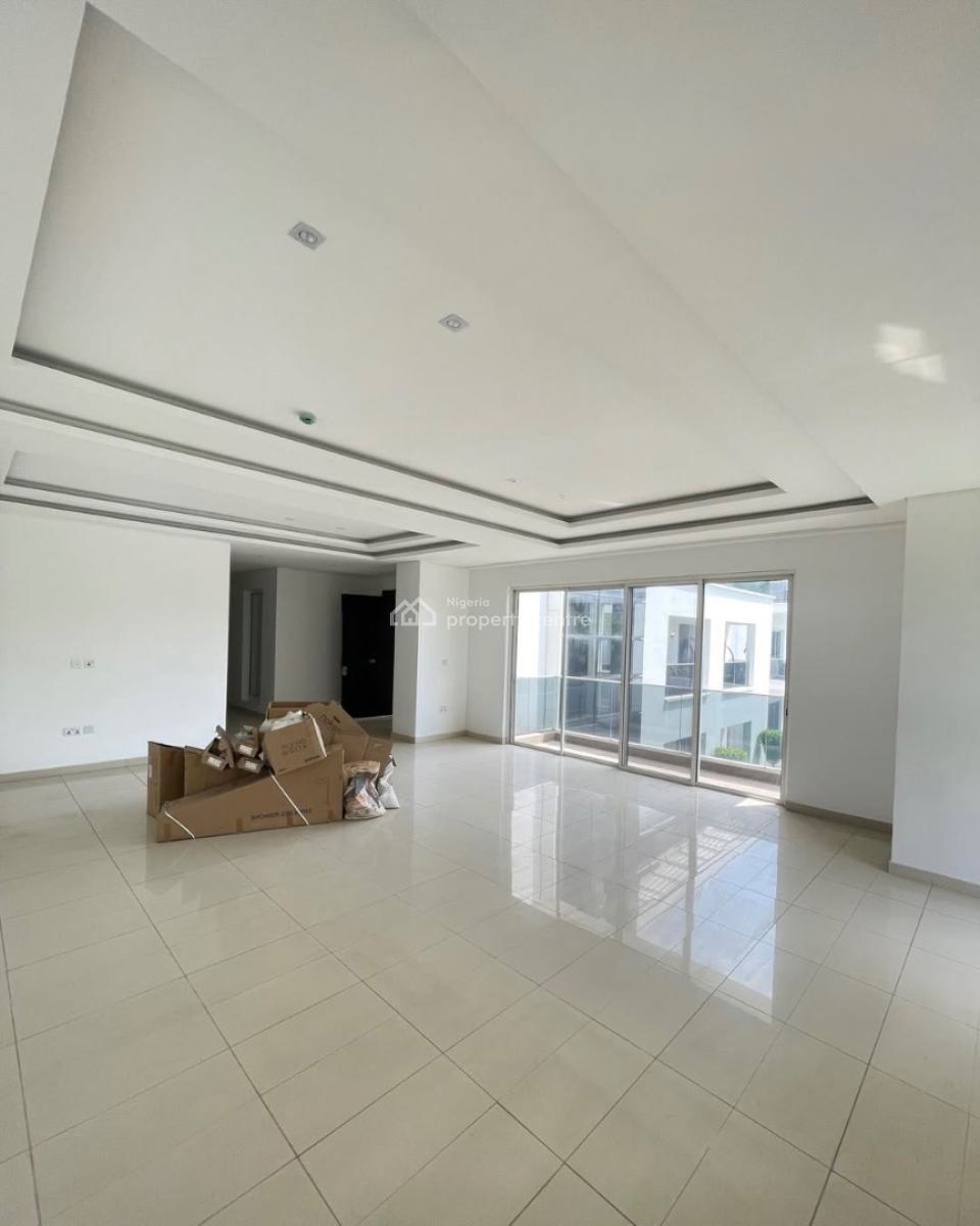 Serviced 3 Bedroom Apartment with Acs, Pool and Gym, Banana Island, Ikoyi, Lagos, Flat / Apartment for Rent