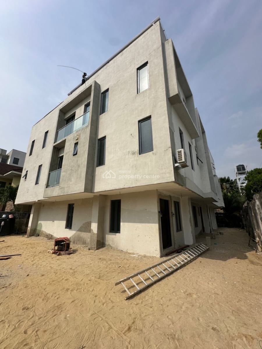 Newly Built 3-bedroom Terrace with Bq, Banana Island, Ikoyi, Lagos, Terraced Duplex for Sale