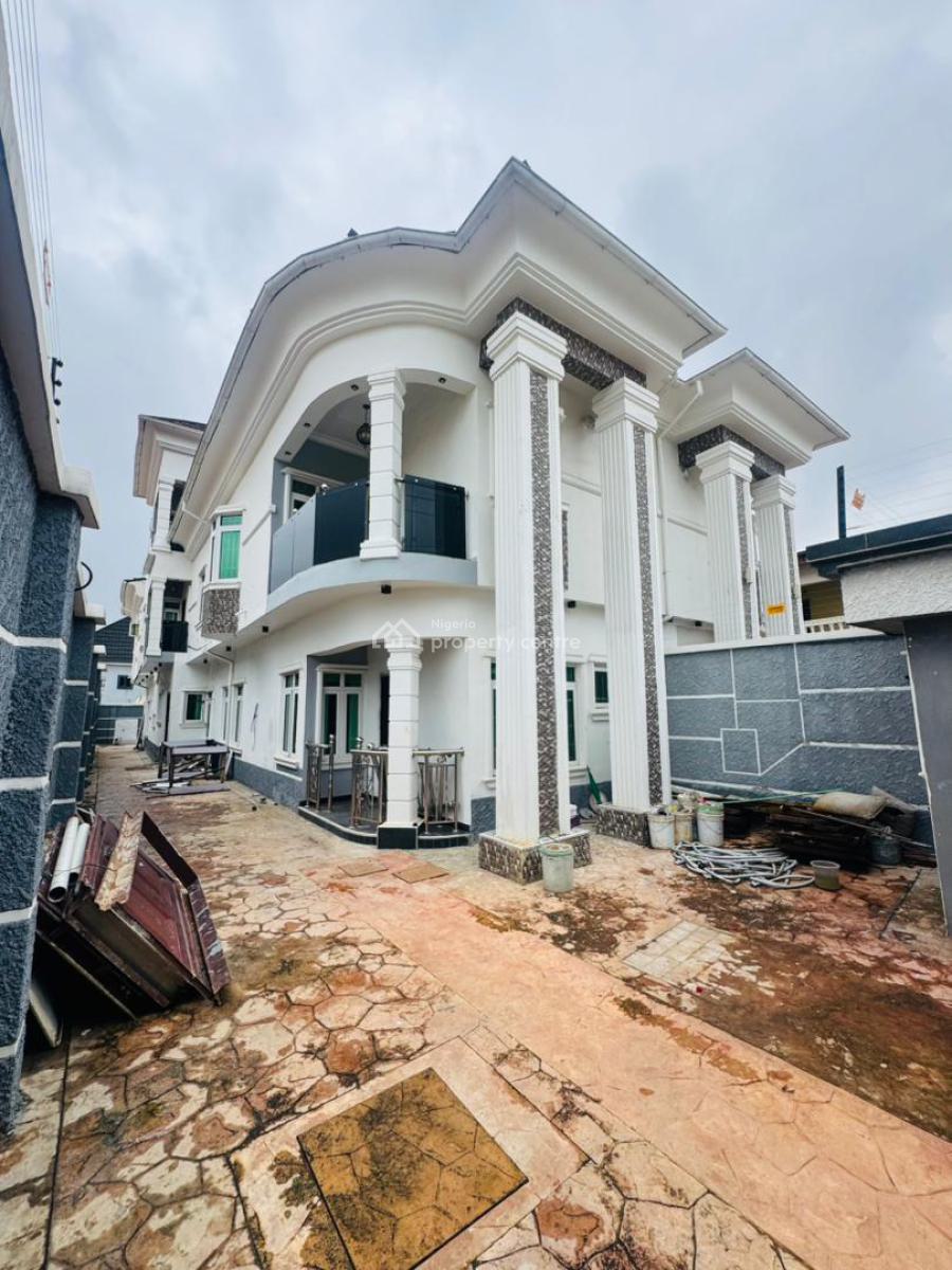 Newly Built 5 Bedroom Semi Detached Duplex with Bq, Exclusively Built Home with Bq in a Call to Access Estate, Gra Phase 1, Magodo, Lagos, Semi-detached Duplex for Sale