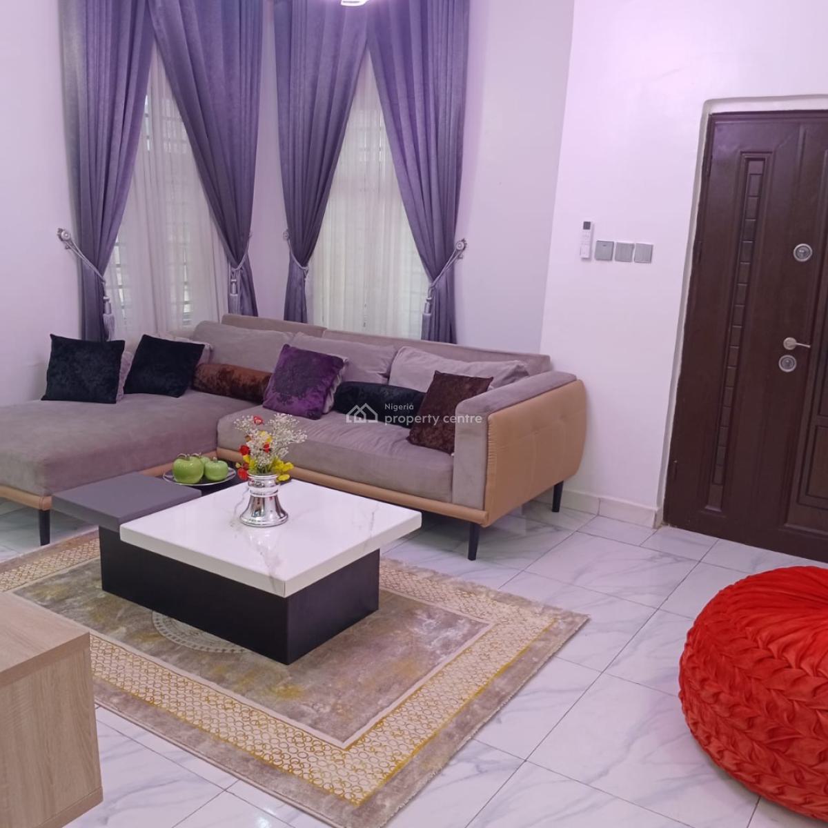 Fully Furnished 4 Bedroom Terrace Duplex with Bq, Wuse, Abuja, Terraced Duplex for Rent