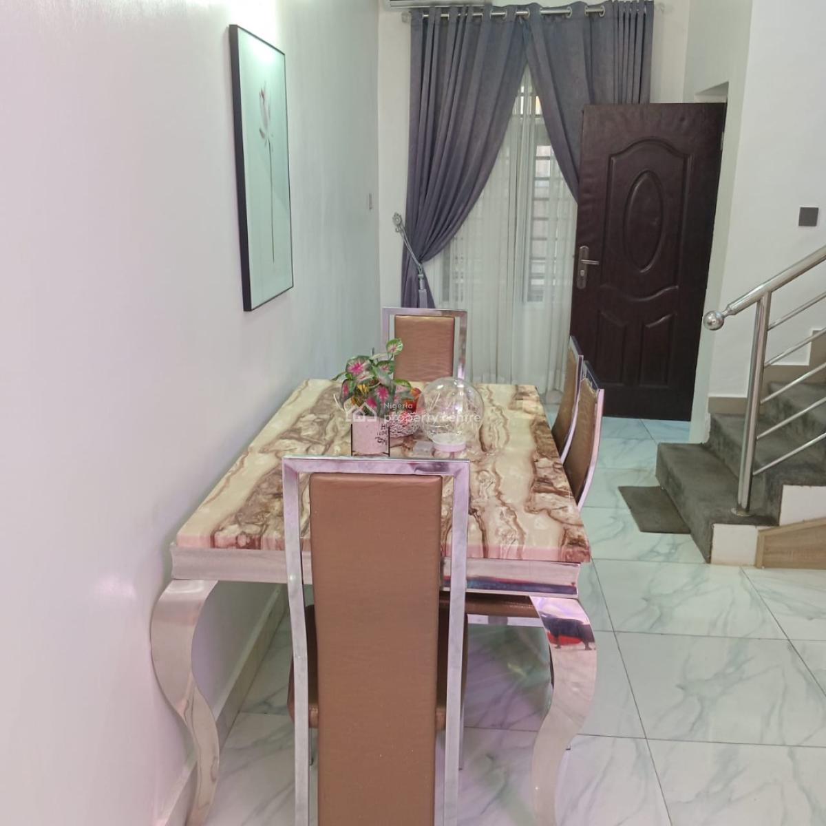 Fully Furnished 4 Bedroom Terrace Duplex with Bq, Wuse, Abuja, Terraced Duplex for Rent