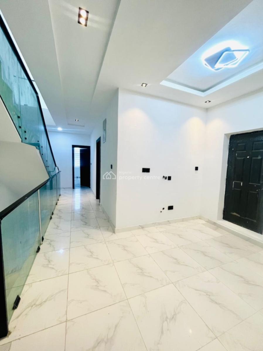 Luxury 2 Floors 5 Bedroom Detached Rooftop Duplex with Bq, Sangotedo, Ajah, Lagos, Semi-detached Duplex for Sale