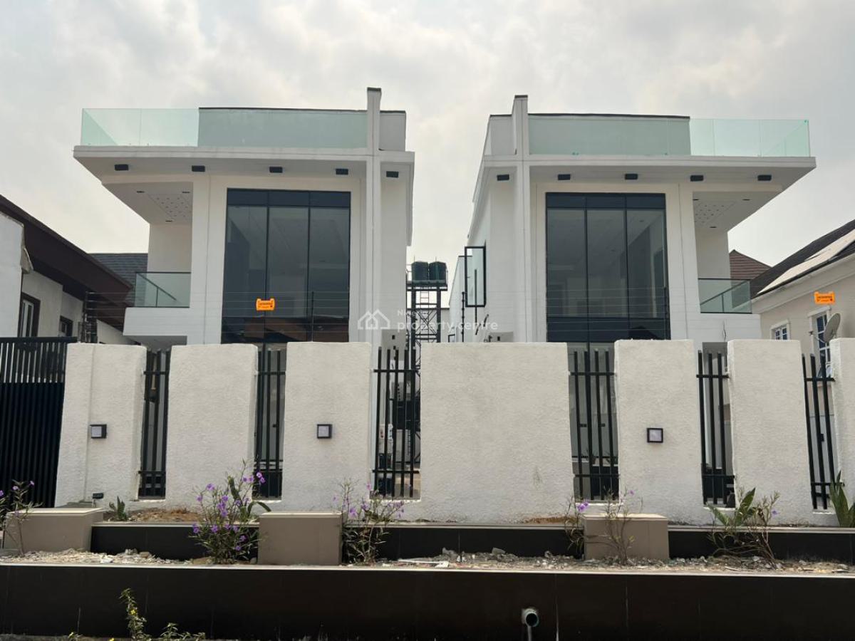 an Impeccably Built 5 Bedroom Fully Detached Duplex with Bq, Ikota, Lekki, Lagos, Detached Duplex for Sale