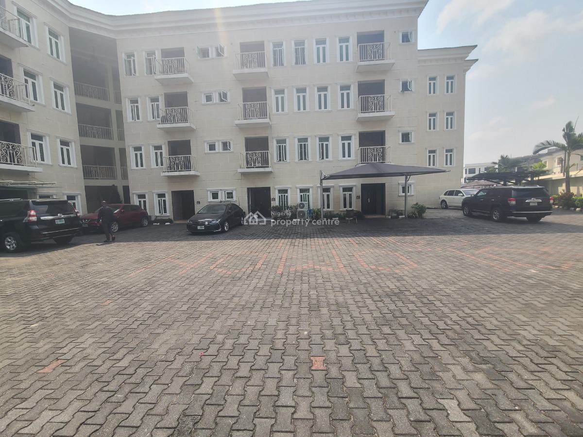 Well Finished 4 Bedrooms Terraced Duplex with  Bq & Swimming Pool, Off Banana Island, Ikoyi, Lagos, Terraced Duplex for Sale