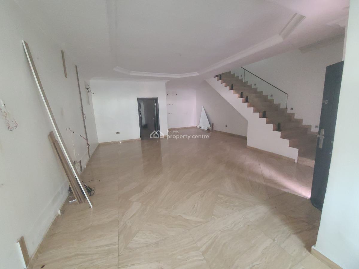 Well Finished 4 Bedrooms Terraced Duplex with  Bq & Swimming Pool, Off Banana Island, Ikoyi, Lagos, Terraced Duplex for Sale