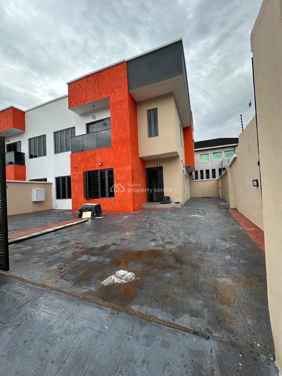 Newly Built 4 Bedroom Semi Detached Duplex, Gbagada, Lagos, Semi-detached Duplex for Sale