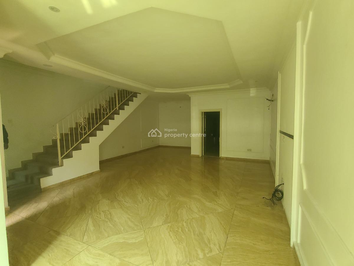 Luxuriously Finished 4bedroom Terrace House with Boys Quarter, Off Banana Island, Ikoyi, Lagos, Terraced Duplex for Rent