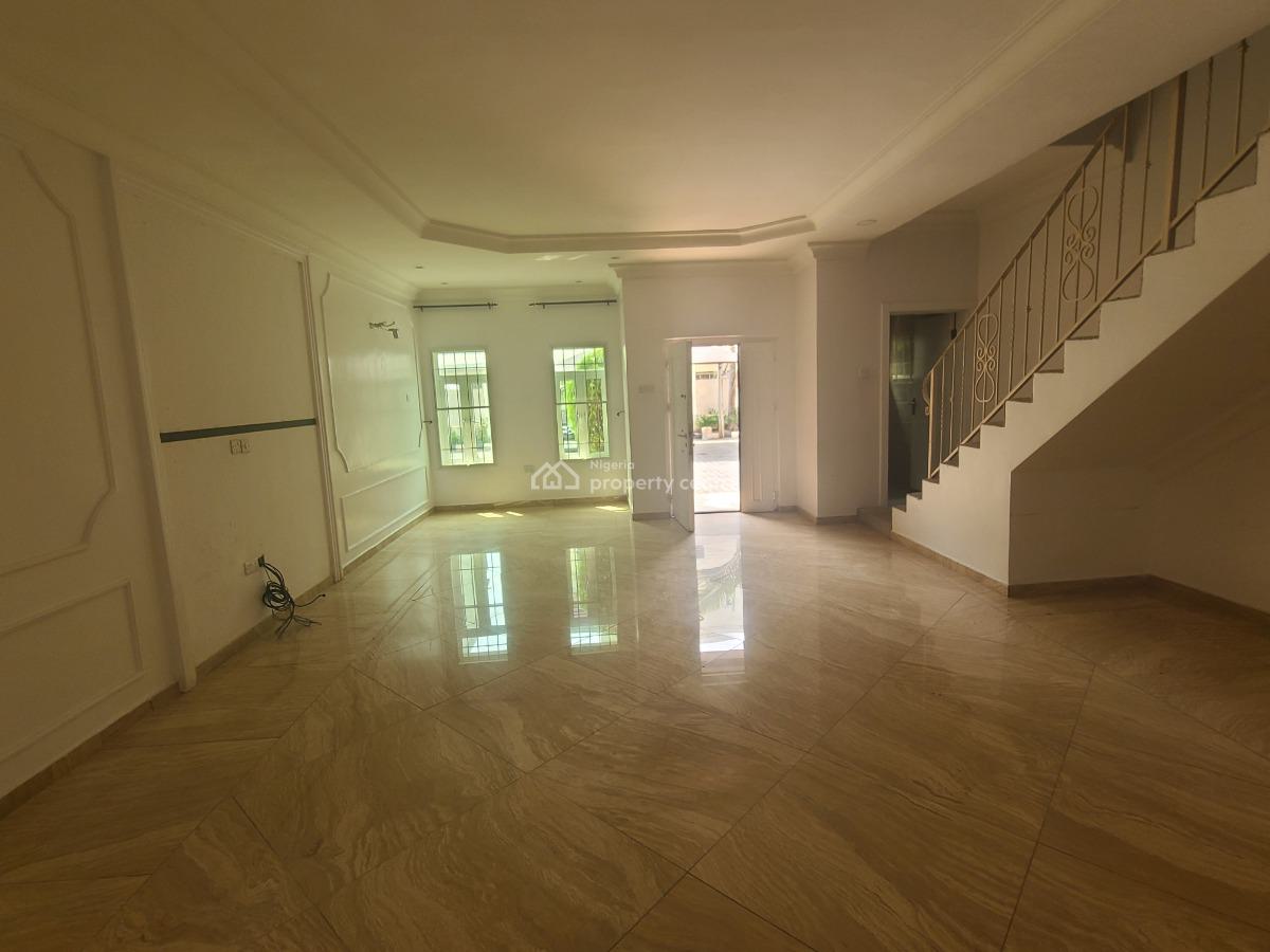 Luxuriously Finished 4bedroom Terrace House with Boys Quarter, Off Banana Island, Ikoyi, Lagos, Terraced Duplex for Rent