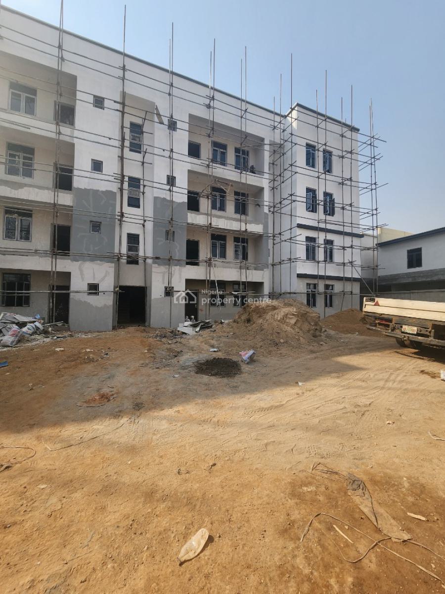 Spacious, Well Built 3 Bedroom Apartment with Bq, Behind Victoria Garden City Estate, Mabushi, Abuja, Block of Flats for Sale
