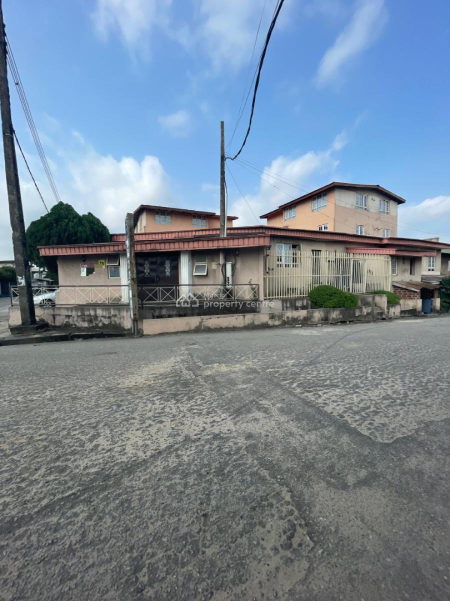 a Standard Cornerpiece Building with Close Proximity Landmark Areas, Oba Akran, Ikeja, Lagos, Land for Sale