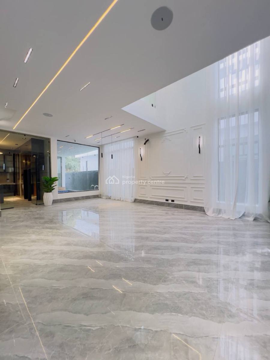 5 Bedroom Fully Detached Duplex+bq with Pool & Gym, Chevron, Lekki, Lagos, Detached Duplex for Sale