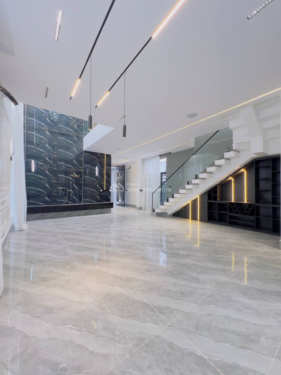 5 Bedroom Fully Detached Duplex+bq with Pool & Gym, Chevron, Lekki, Lagos, Detached Duplex for Sale