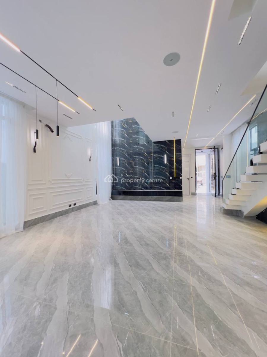 5 Bedroom Fully Detached Duplex+bq with Pool & Gym, Chevron, Lekki, Lagos, Detached Duplex for Sale